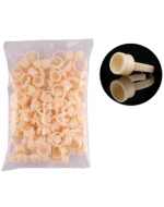 3 Set de Anillo de Silicona para Pegamento de Pestañas (1 Set Trae 100 PCS)