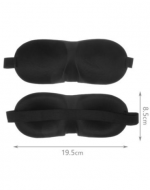 Antifaz Lisos Color Negro x 12 Unds. Medida: 19.5 x 8.5 cm aprox.