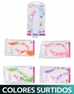Blíster Cadena Pulsera Infantil para Bebé x 12 Unidades.