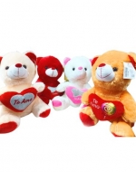 Oso Te Amo Colores Surtidos x 6 Unds. Medidas : 25 cm