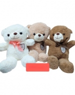 Peluche Oso Colores Surtidos x 6 Unds. Medidas : 30 cm