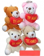 Osito Te Amo Colores Surtidos x 12 Unds. Medidas : 10 cm