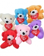 Osito I Love You Colores Surtidos x 12 Unds. Medidas : 8 cm