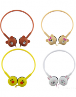Audífonos de Niños con Cable y Micrófono x 6 Unds.