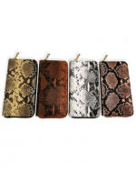 Billetera de Dama con Diseño de Serpiente x 12 Unds.