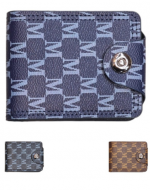 Billeteras para hombre Eco Cuero Colores x 12  Unds.Medidas:11 x 9 cm aprox
