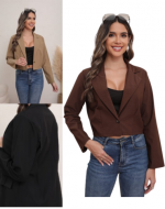 Blazer de Dama Colores Surtidos x 12 Unds. Talla: S - M - L