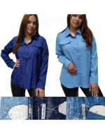 Blusa de Dama Colores Surtidos x 12 Unds. Talla: Estándar L/XL