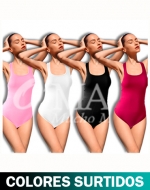 Body Bambu Pabilo sin Manga x 1 Docena Tallas: M-L-XL