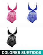 Body Encaje sin Manga x 1 Docena.Tallas:M / L - L / XXL