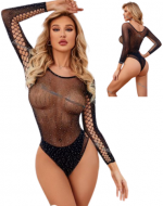 Body de Malla Color Único x 12 Unds. Talla: Estandar