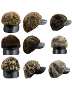 Boina Mujer Animal Print Colores Surtidos x 6 Unds.