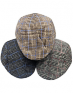Boinas Escoces para Hombres Colores Surtidos x 6 Unds. Medida: 58 cm aprox.