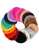 Boinas de Mujer Parisima Colores Surtidos x 6 Unds.