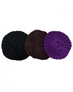 Boina de Lana Colores Surtidos x 24 Unds.