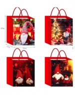 Bolsa de Regalo Navideña x 12 Unds. Medidas: 44 x 12 x 31 cm aprox.