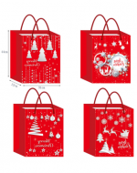 Bolsa de Regalo Navideña x 12 Unds. Medidas: 44 x 12 x 31 cm aprox.