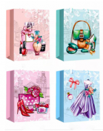 Bolsa de Regalo Accesorios de Mujer x 12 Unds. Medidas: 31 x 12 x 40 cm aprox.