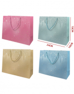 Bolsa de Regalo Decorativa x 12 Unds. Medidas: 24 x 10 x 18 cm aprox.