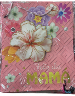 Bolsa de Regalo "Feliz Día Mamá" x 12 Unds. Medida: 32 x 26 cm aprox.