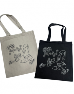 Bolsa de Tela Reutilizable Rapa Nui x 6 Unds. Medida: 38 x 38 cm aprox.