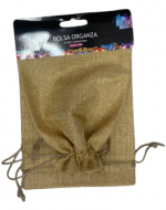 12 Set Bolsa de Regalo Color Natural (1 Set Trae 2 PCS) Medida: 15 x 12 cm aprox.