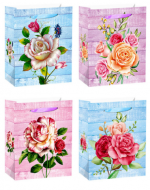 Bolsa de Regalo Feliz Dia Mamá  x 24 Unds. Medida: 26 x 10 x 32 cm aprox