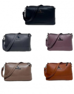 Bolso de Dama Eco Cuero x 6 Unds. Medidas: 25 x 10 x 20 cm aprox.