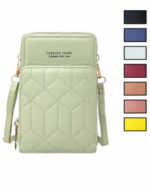Bolso Porta Celular Colores Surtidos.  x 12 Unds.Medida: 11 x 7 x 18 cm aprox
