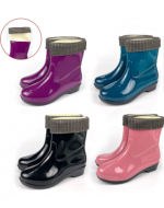 Botas de Agua con Taco Colores Surtidos x 30 Pares. Talla: 35/36 al 40/41
