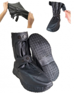 Botas de Agua con Broches Color Negro x 60 Pares. Tallas: M - L - XL - 2XL.