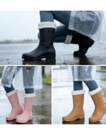 Botas de Agua para Dama Colores Surtidos x 24 Pares. Talla: 36 al 41