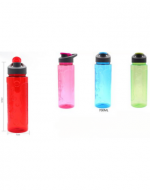 Botella de Agua Colores Surtidos x 80 Unds. Medida: 700 ml aprox (23 x 7 cm aprox)