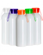 Botella Sport de Aluminio Colores Surtidos x 12 Unds. Medida: 650 ml aprox.