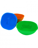 Mini Bowl Plastico Colores Surtidos x 24 Unds.