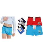 Bóxer de Niño Colores Surtidos x 12 Unds. Tallas: 5/7 - 8/10 - 10/12 - 12/14