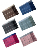 Bufanda Cuadrille Colores Surtidos x 12 Unds. Medida: 200 x 70 cm aprox.