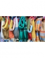 Bufandas Gruesa Colores Surtidos x 12 Unds.
