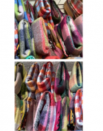 Bufandas Gruesa Colores Surtidos x 12 Unds.