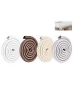 Burlete Protector para Bordes de Goma x 4 Unds. Medidas: 3.5 x 1.2 x 200 cm aprox.