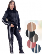 Conjunto Buzo Dama Plush con Chiporro x 12 Unds. Tallas: S / M - L / XL