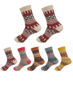 Calcetines Cachemira de Mujer Modelos Surtidos x 12 Pares.