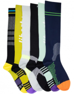 Calcetín Deportivo Compresión Graduada Unisex x 12 Pares. Talla: 35 - 39