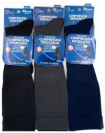 Calcetín Compresión Graduada - Várices Sin Costura x 12 Pares. Talla: 39 - 43
