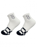 Calcetines con Diseño Corte Medio para Mujer x 12 Unds.