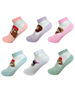 Calcetines con Diseño de Muñeca para Mujer x 24 Unds.
