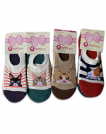 Calcetines Corte Invisible para Mujer x 24 Unds.