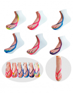 Calcetines Diseño de Chala para Mujer x 24 Unds. Talla : 36-39