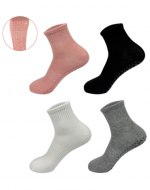 Calcetines de Mujer Corte Medio Antideslizantes x 12 Unds. Talla : Adulto mujer