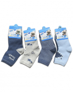 Calcetines de Bebé Suaves y Cómodos x 24 Pares. Tallas: 9-18 meses